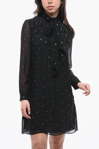 Georgette Silk Babydoll Dress