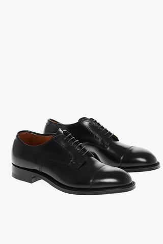 Brushed Leather Derby Shoes