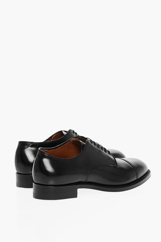 Brushed Leather Derby Shoes