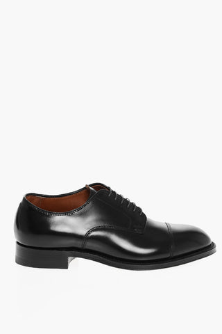 Brushed Leather Derby Shoes