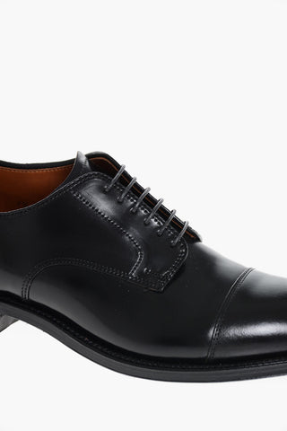 Brushed Leather Derby Shoes