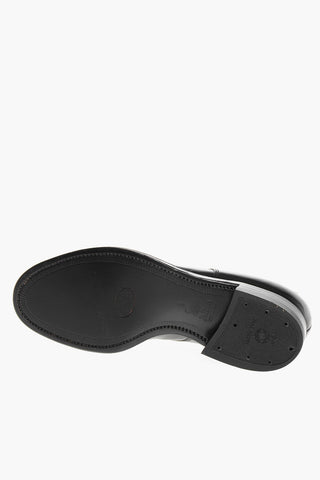 Brushed Leather Derby Shoes