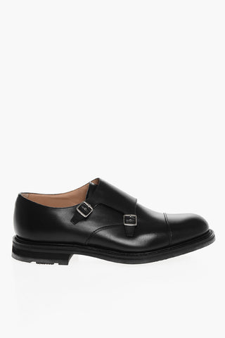Mocassini Monk Strap WADEBRIDGE In Pelle Spazzolata