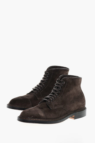 Suede Low Boots