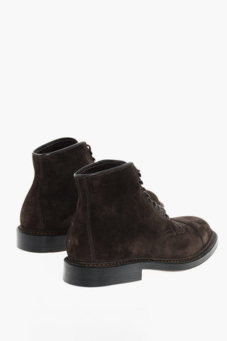 Suede Low Boots