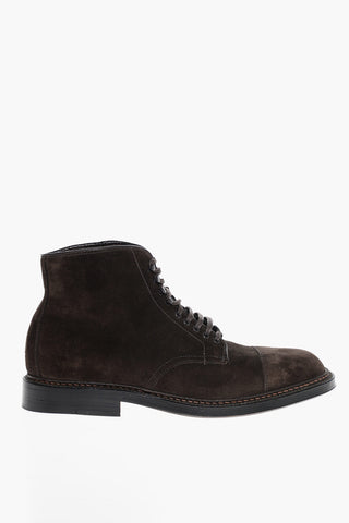 Suede Low Boots