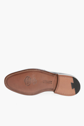 Brushed Leather GRAFTON Derby Shoes With Brogues Detail