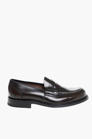 Brushed Leather FARSLEY Penny Loafers
