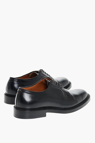 Scarpe Derby In Pelle Spazzolata