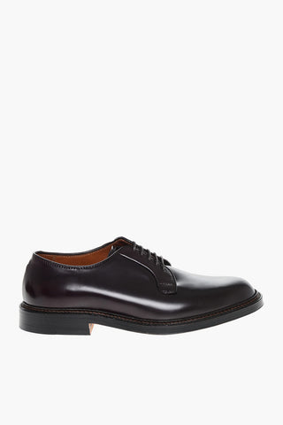 Brushed Leather Derby Shoes