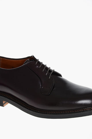 Brushed Leather Derby Shoes