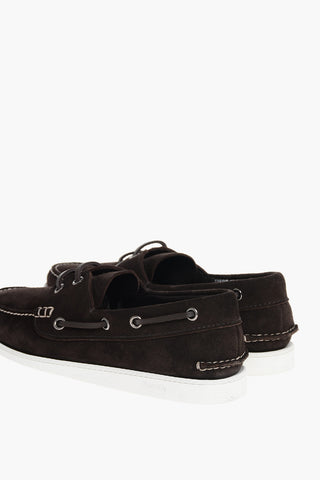 Scarpe Da Barca In Suede