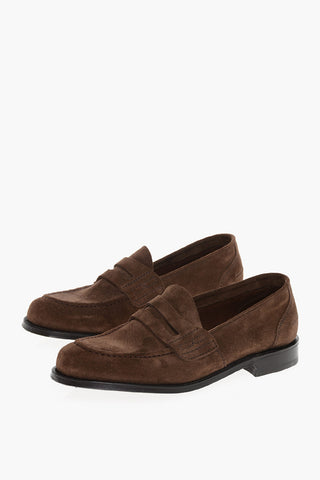 Suede Leather BEFFCOTE Penny Loafers