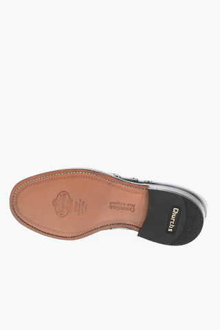 Brushed Cotton BURWOOD Derby Shoes With Brogues Detail