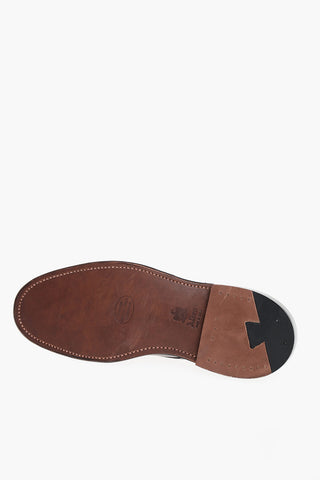 Brushed Leather Derby Shoes