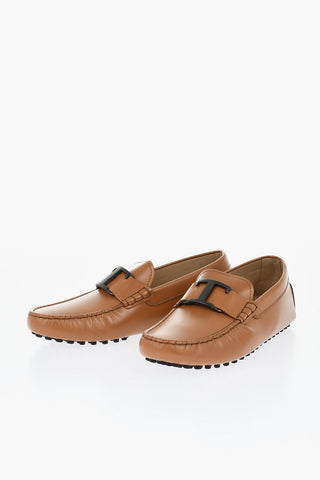Leather HEAVEN Loafers with Metal Details