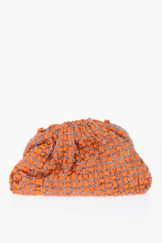 Fabric and Lurex RABBIT GAME Clutch