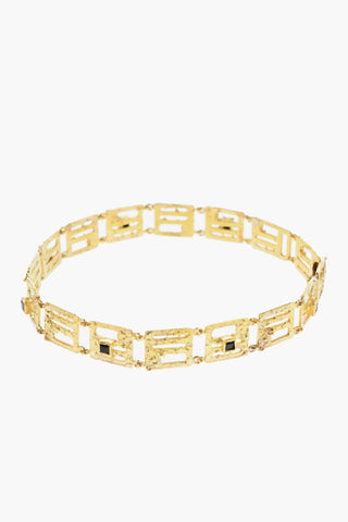 KHAITE 24K Gold-Coated Silver II SPINEL Bracelet