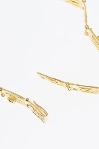 KHAITE 24K Gold-Coated Silver II SPINEL Bracelet