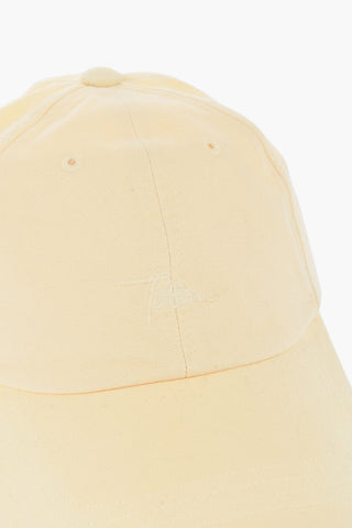 Solid Color Cap with Embroidered Logo