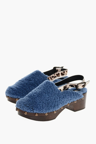 6cm Shearling RUKA Clogs