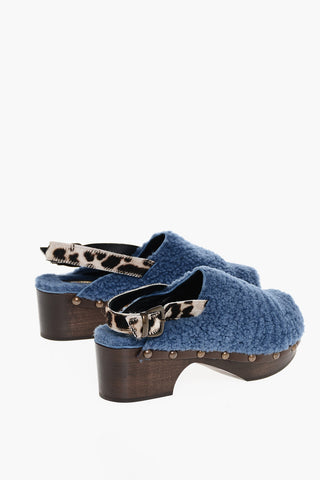 6cm Shearling RUKA Clogs
