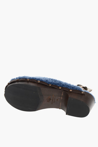 6cm Shearling RUKA Clogs
