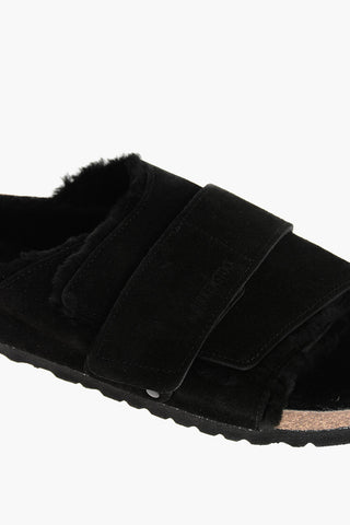 Sandali KYOTO SHEARLING in Camoscio con Interno in Pelliccia