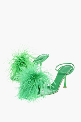 Sligback WONDERBIRD Sandals With Feather Detail