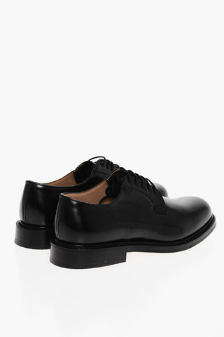 Brushed Leather SHANNON Derby Shoes
