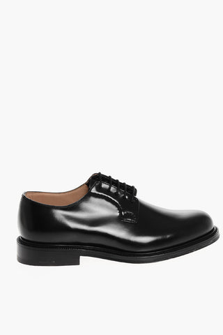 Brushed Leather SHANNON Derby Shoes