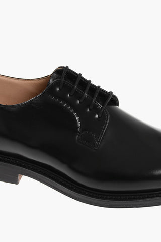 Brushed Leather SHANNON Derby Shoes