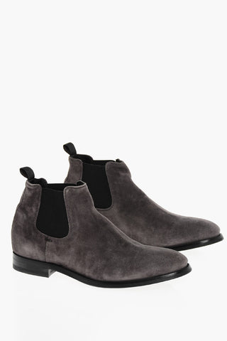 Stivali Chelsea In Suede
