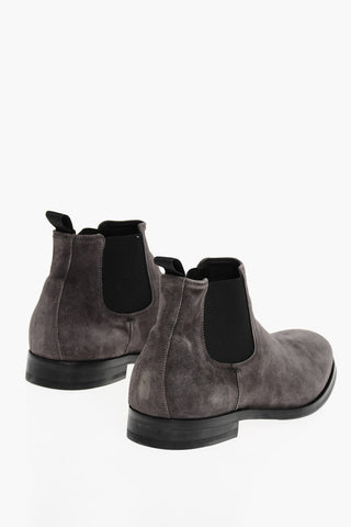 Stivali Chelsea In Suede