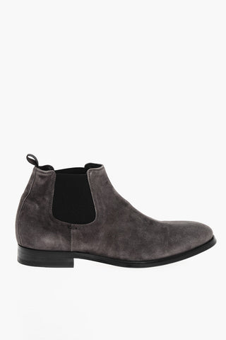 Stivali Chelsea In Suede