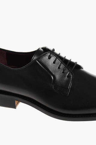 Brushed Leather Derby Shoes