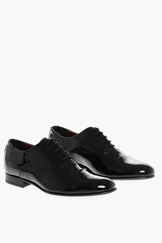 Patent Leather Oxford Shoes