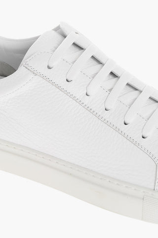 Sneakers Low-Top In Pelle Martellata