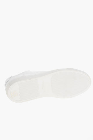 Sneakers Low-Top In Pelle Martellata