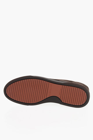 Suede Desert Boots With Rubber Sole