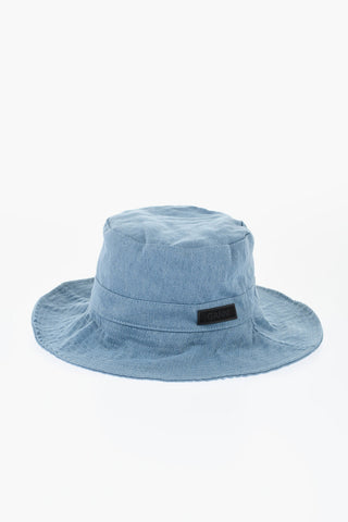 Cotton Bucket Hat with Logo