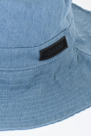 Cotton Bucket Hat with Logo