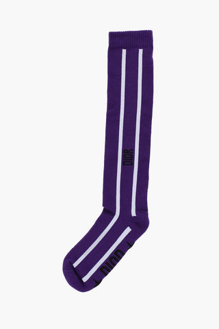 THE NEXT ERA BY MARINELLA BETTINESCHI Cotton Blend Socks with Contrast Details