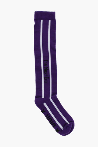 THE NEXT ERA BY MARINELLA BETTINESCHI Cotton Blend Socks with Contrast Details