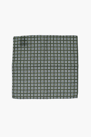 CC COLLECTION Floral Printed Silk Square Pocket