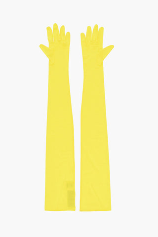Viscose Color Block Opera Gloves