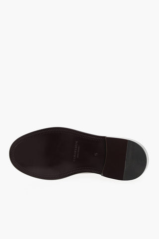 Scarpe Derby In Pelle Spazzolata