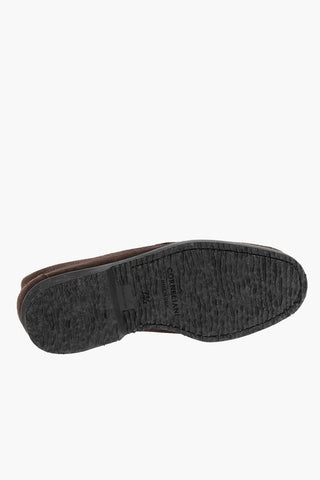 Polacchine In Suede Con Suola In Gomma