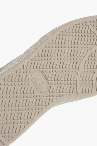 Hammered leather Low-Top Sneakers