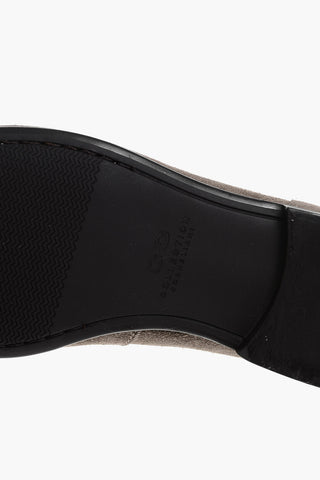 CC COLLECTION Suede Loafers With Tassels